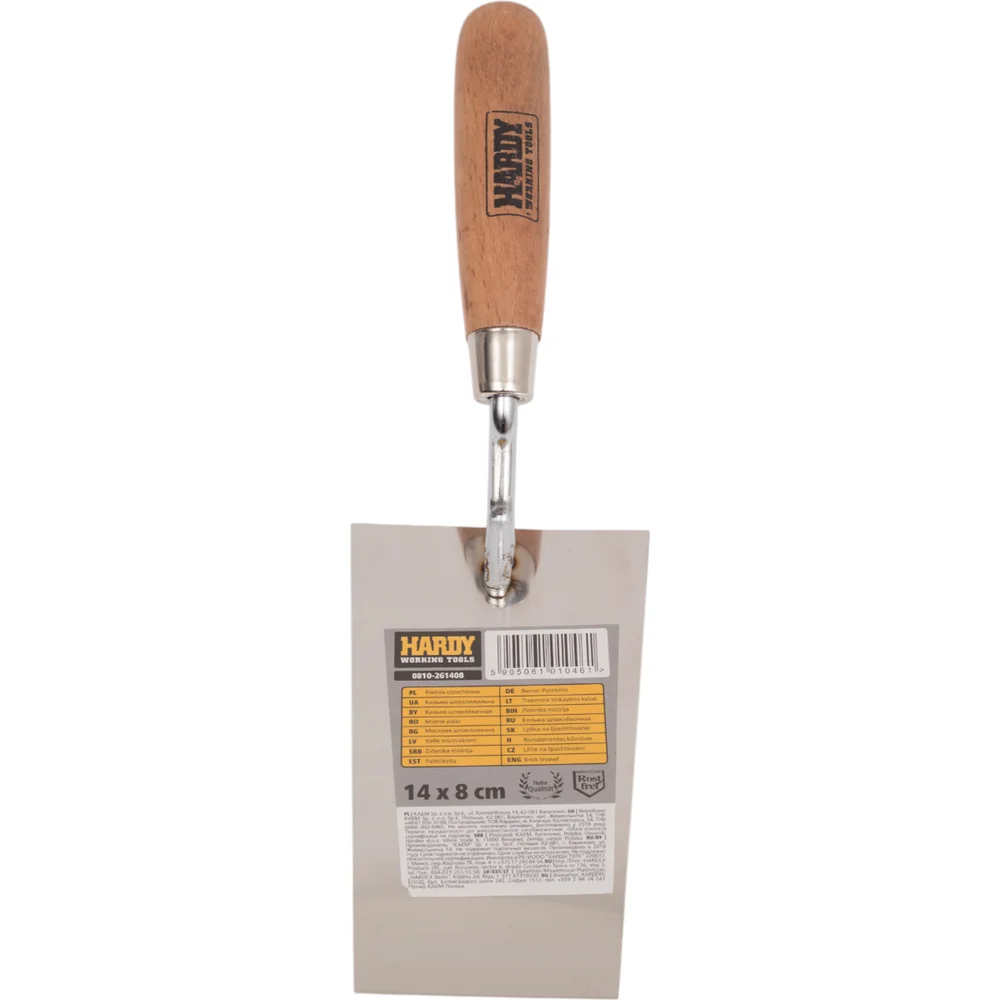 HARDY Мистрија ѕидарска нераѓосувачки челик 14*8cm