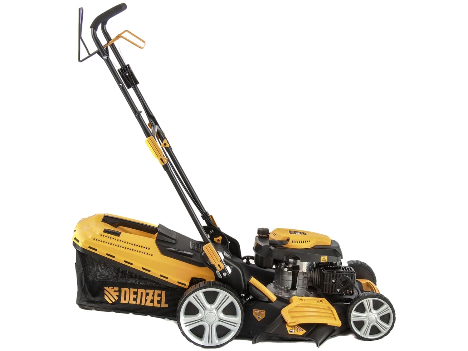 Бензинска косилка за трева GLD-520SP-VE, 196 cm3, ширина 52 cm, погон, варијатор, електричен стартер, 60 Denzel