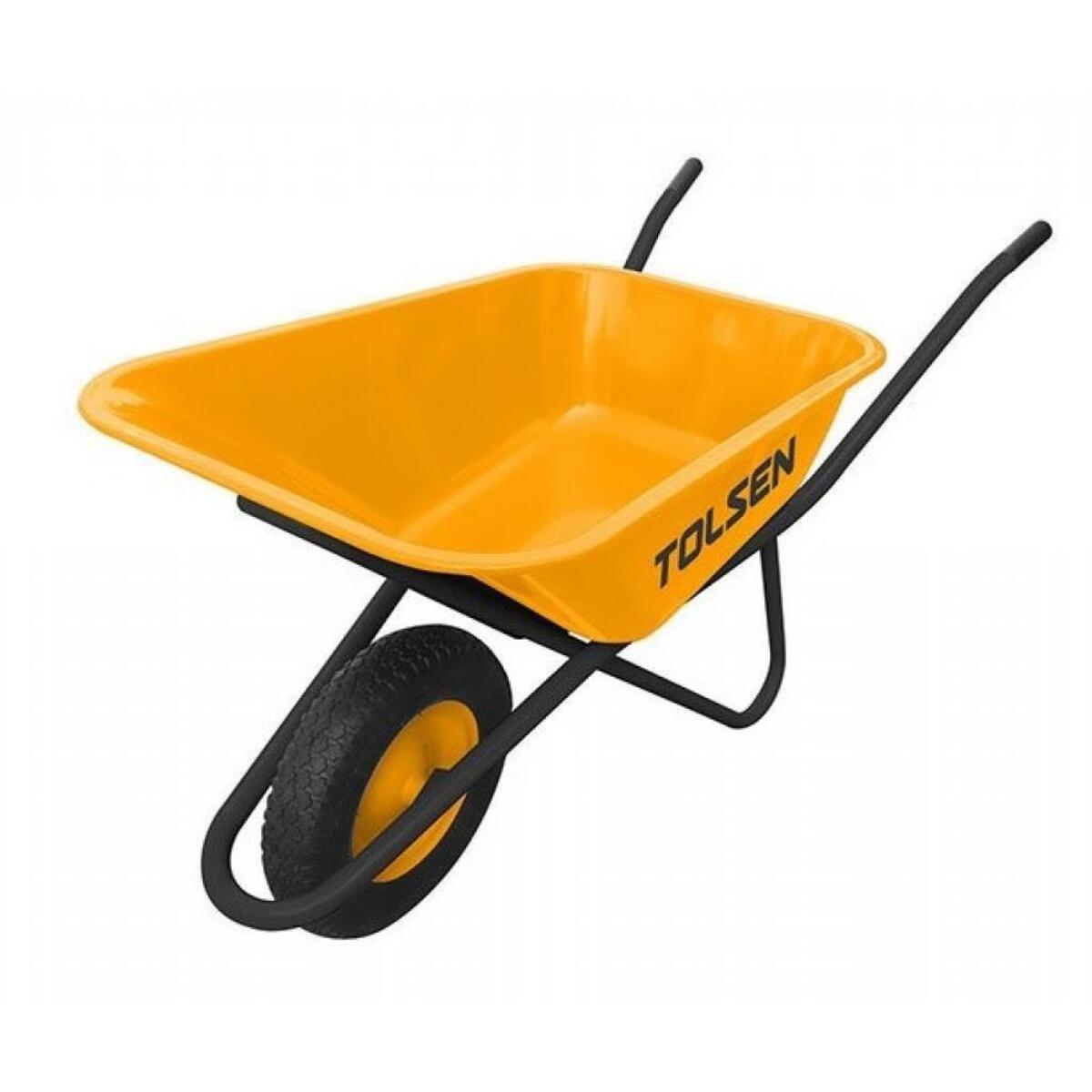 КОЛИЧКА ГРАДЕЖНА СО ПНЕВМАТСКО ТРКАЛО 150КГ/85Л 62626 ТОЛСЕН