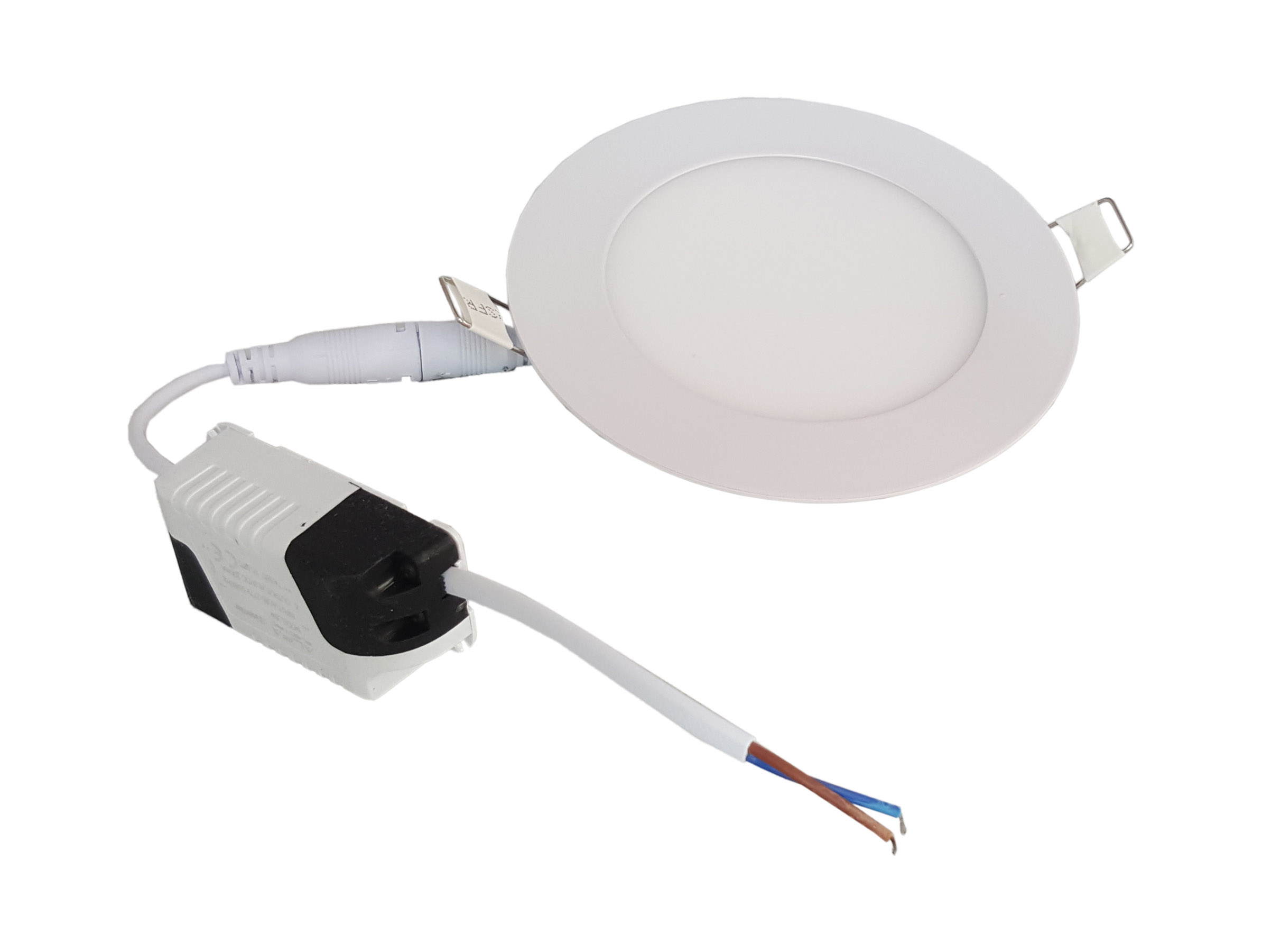 Лед панел вграден круг 6W 6000K