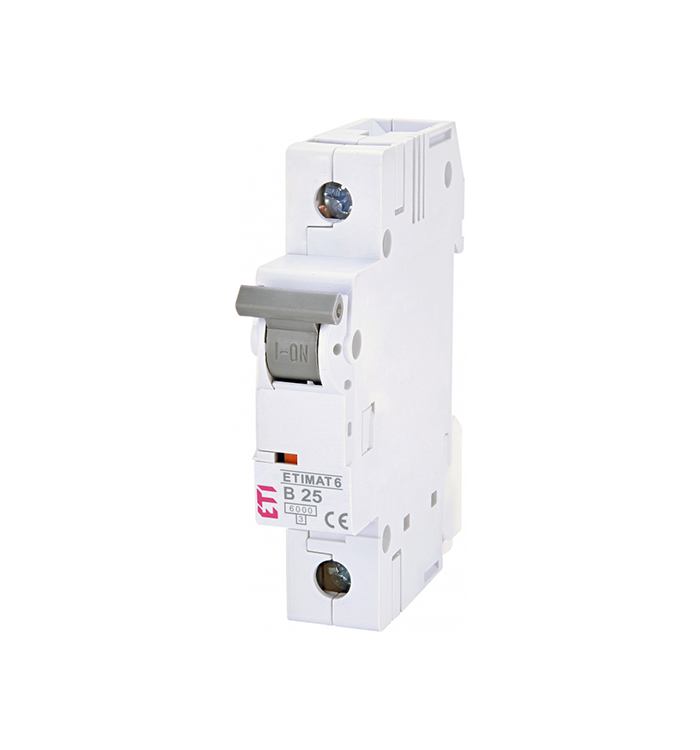ETIMAT Автоматски осигурувач B 25А 1P 6ka