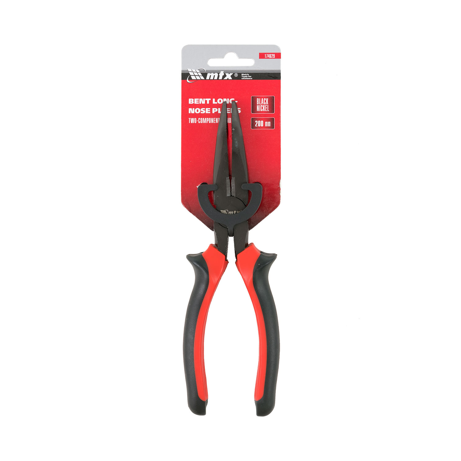 MTX Клешта шпицангла закривена  200mm Nickel