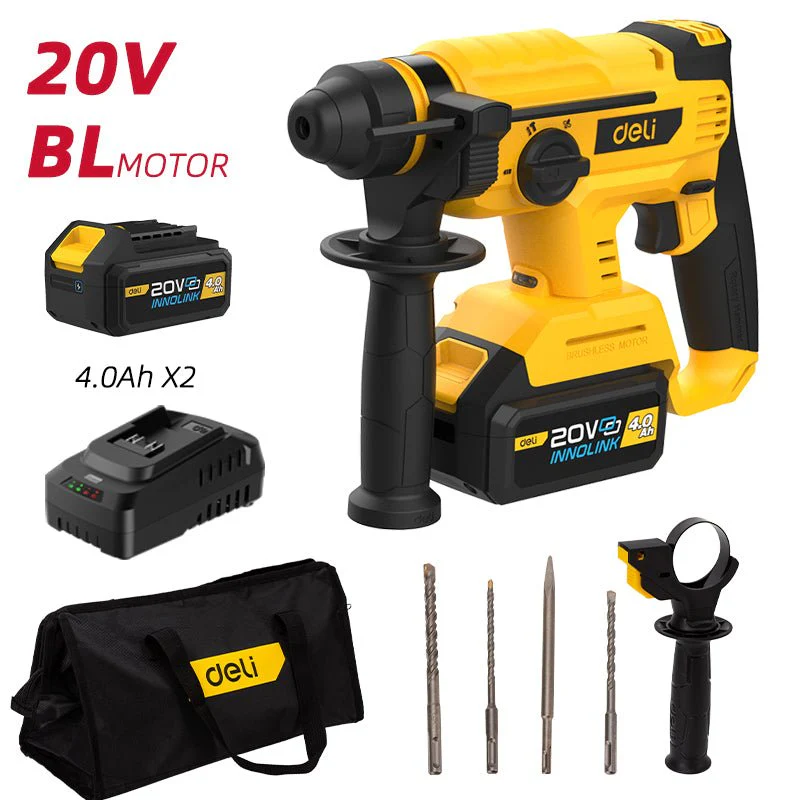 Батериска хилта 2J 4.0Ah*2 DELI