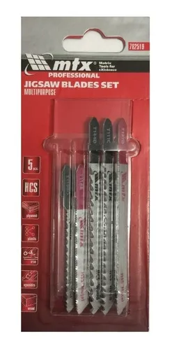 MTX Сет убодни пили за метал  5бр 