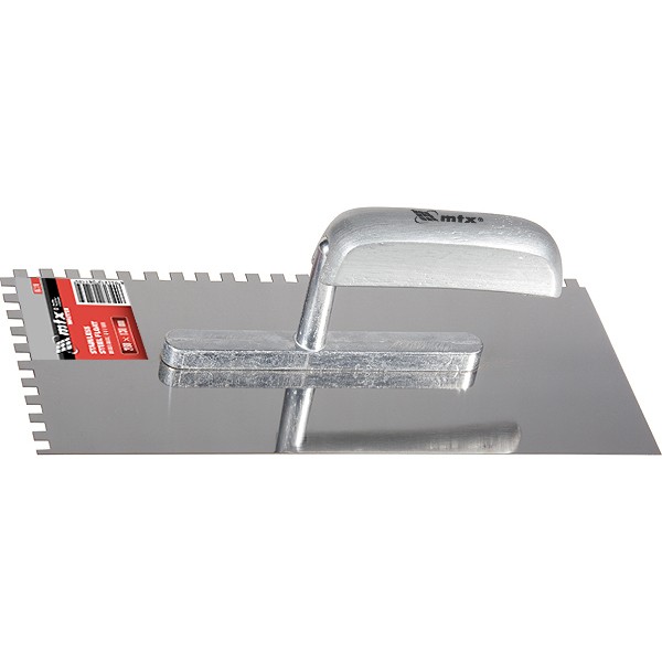 MTX Глетарица инокс 280*130мм назабена 6*6мм дрвена рачка