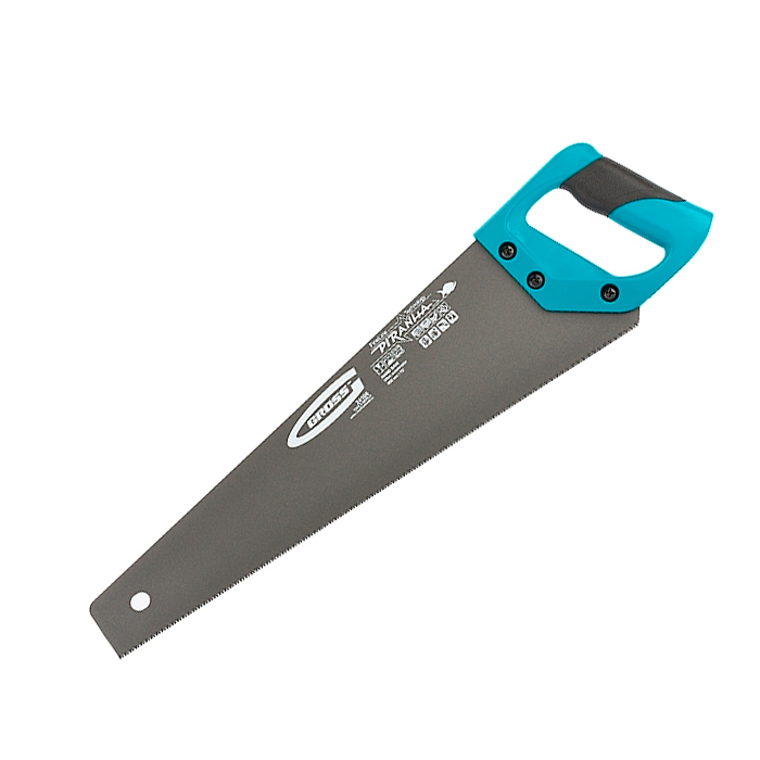GROSS Пила за дрво 11-12 TPI+3D 450mm Pirahna црна