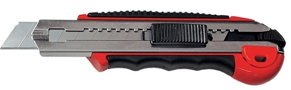 MTX Скалпер 18мм гумиран со метален водич и 10 заменливи ножеви