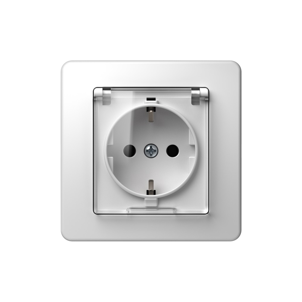 Шуко единечна + капак бела ТЕМ ЕКОНОМИК 3517627 ВЕ11ПТ 33073